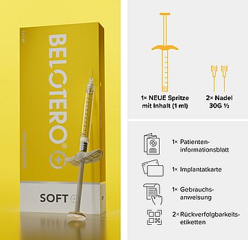 Belotero® Soft+ (mit Lidocain) 1,0 ml