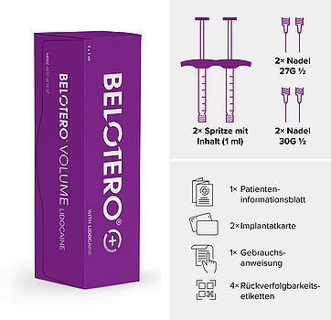 Belotero® Volume+ (mit Lidocain) 2 x 1,0 ml